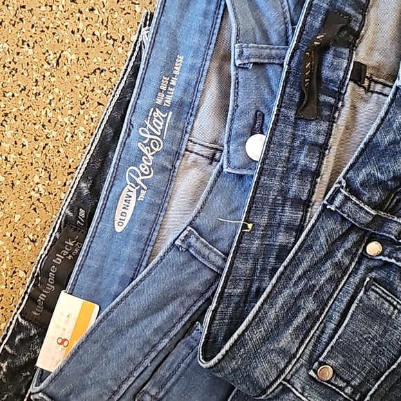 BUNDLE 3 PAIRS OF JEANS SZ. 7/8 - Picture 2 of 8